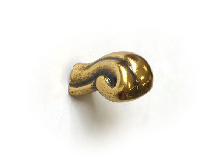 Ручка-кнопка 15х20мм, бронза