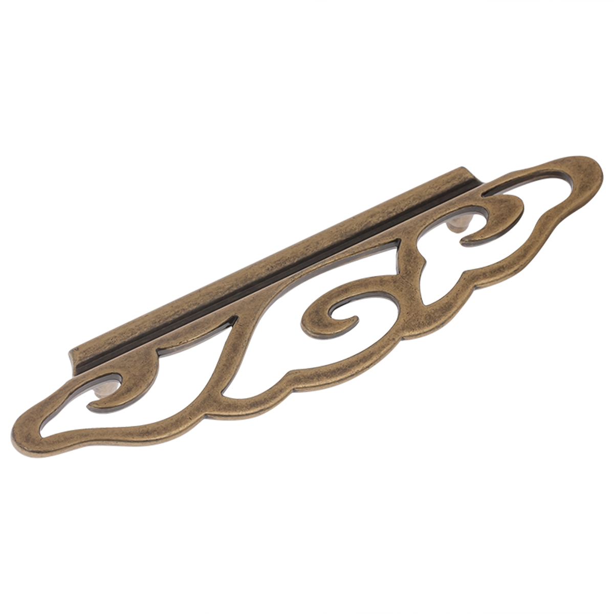 Ручка-скоба L=96мм, бронза