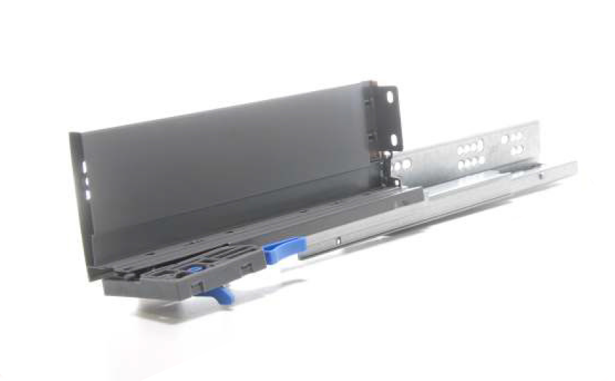 К-т скрытых напр.Slimbox EVO 500мм полн.выдв+аморт.с креп.комп.