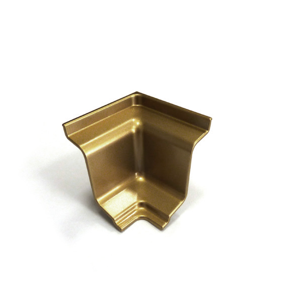 Внутренний угол 90° для прист.профиля, под старое золото