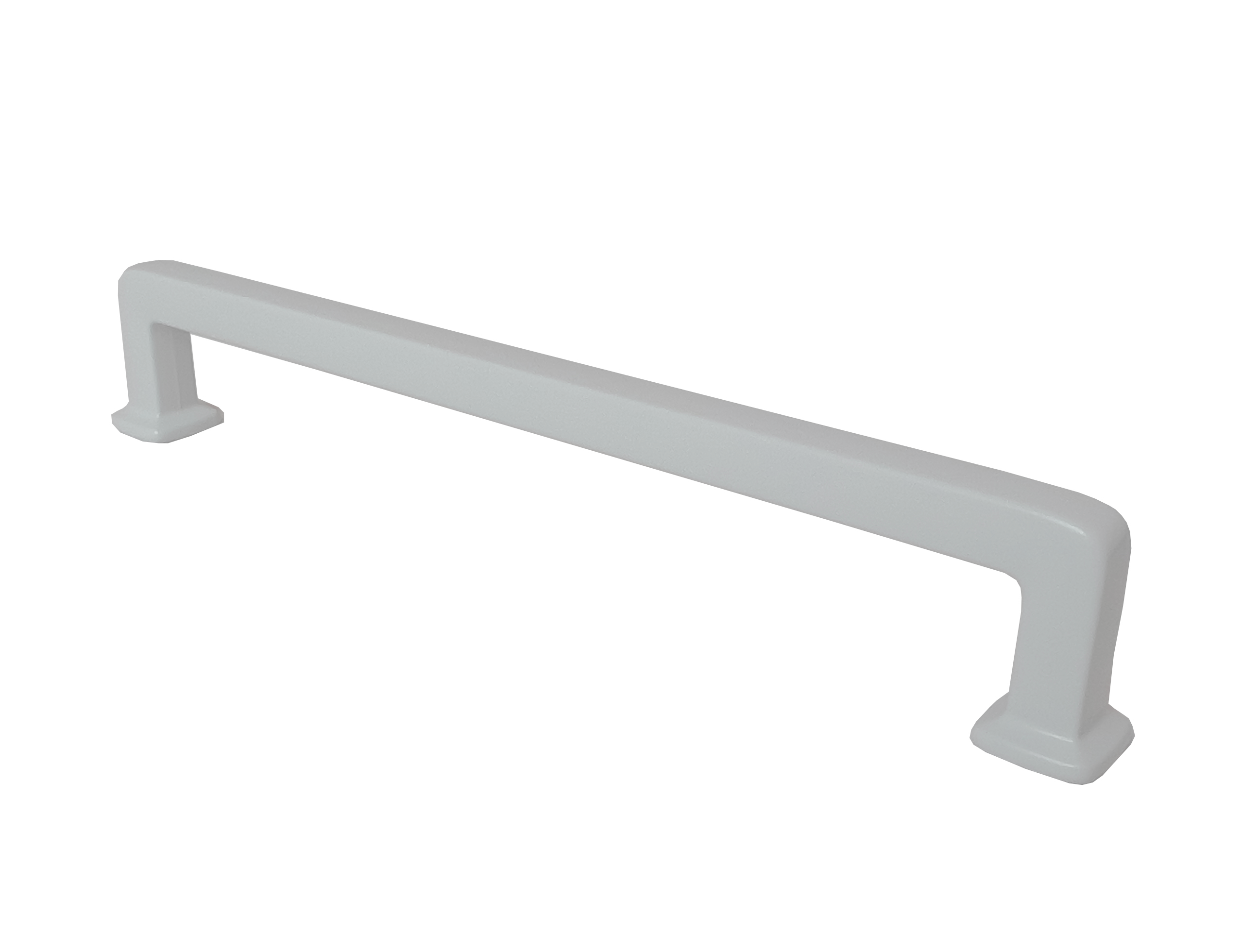 Ручка-скоба L=160мм, серый "шелк"