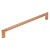 Ручка-скоба L=320мм без насечек, шлифованная медь